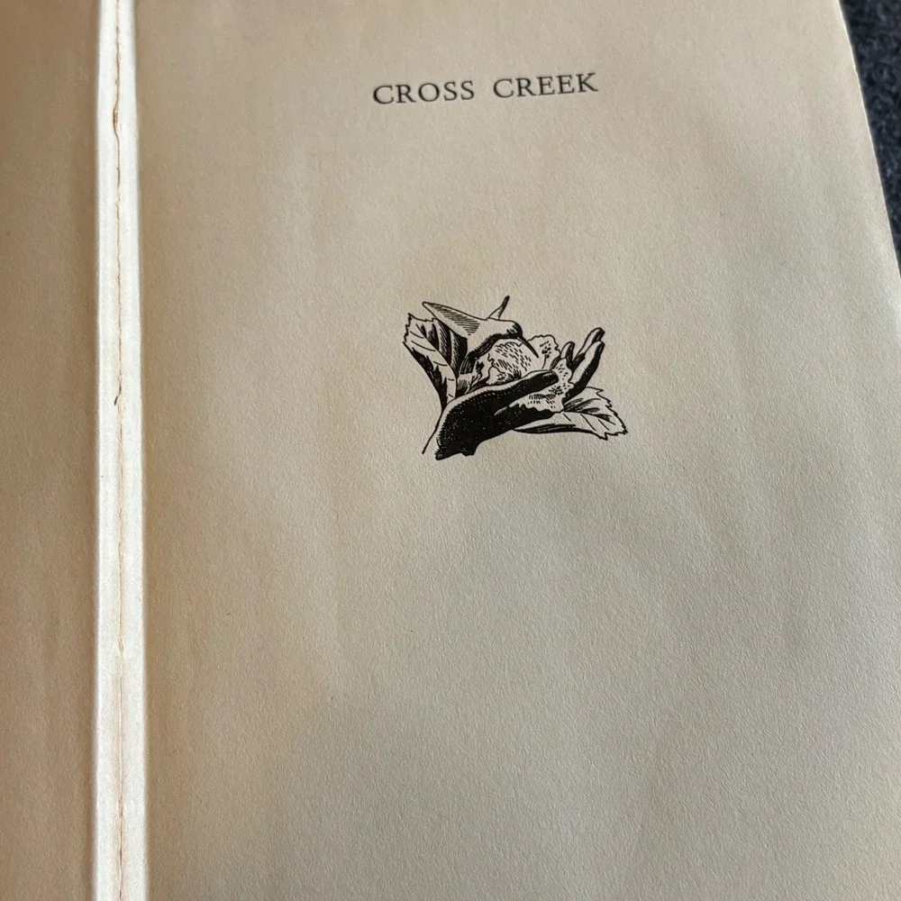 Cross Creek Marjorie Kinnan Rawlings 1942 First Edition Hardcover Scribner A